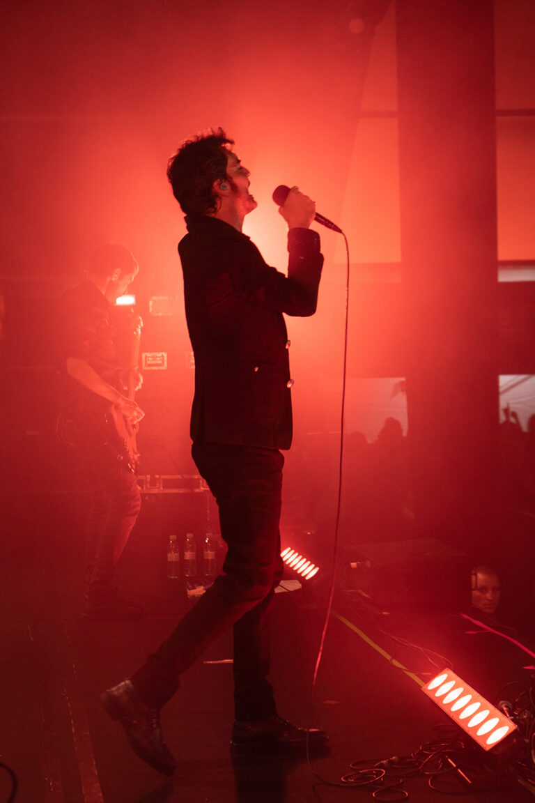 Cantante de Second de perfil