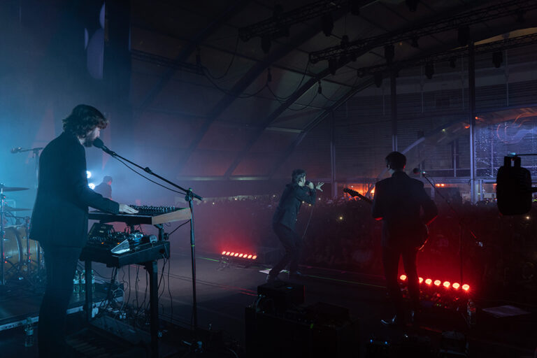 Fotografía del escenario de Las Ventas en el concierto de Second