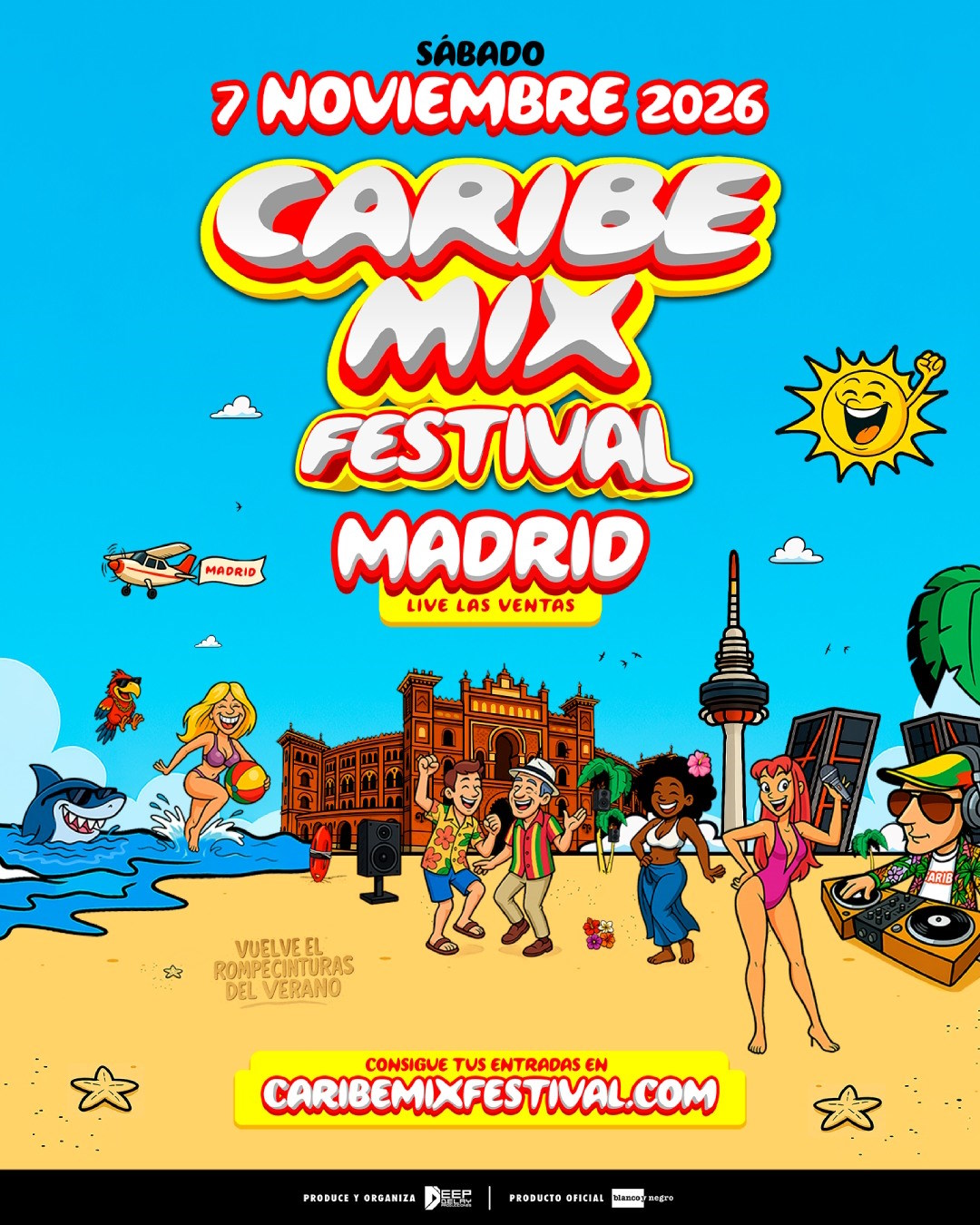 Concierto de Caribe Mix Festival en Live Las Ventas