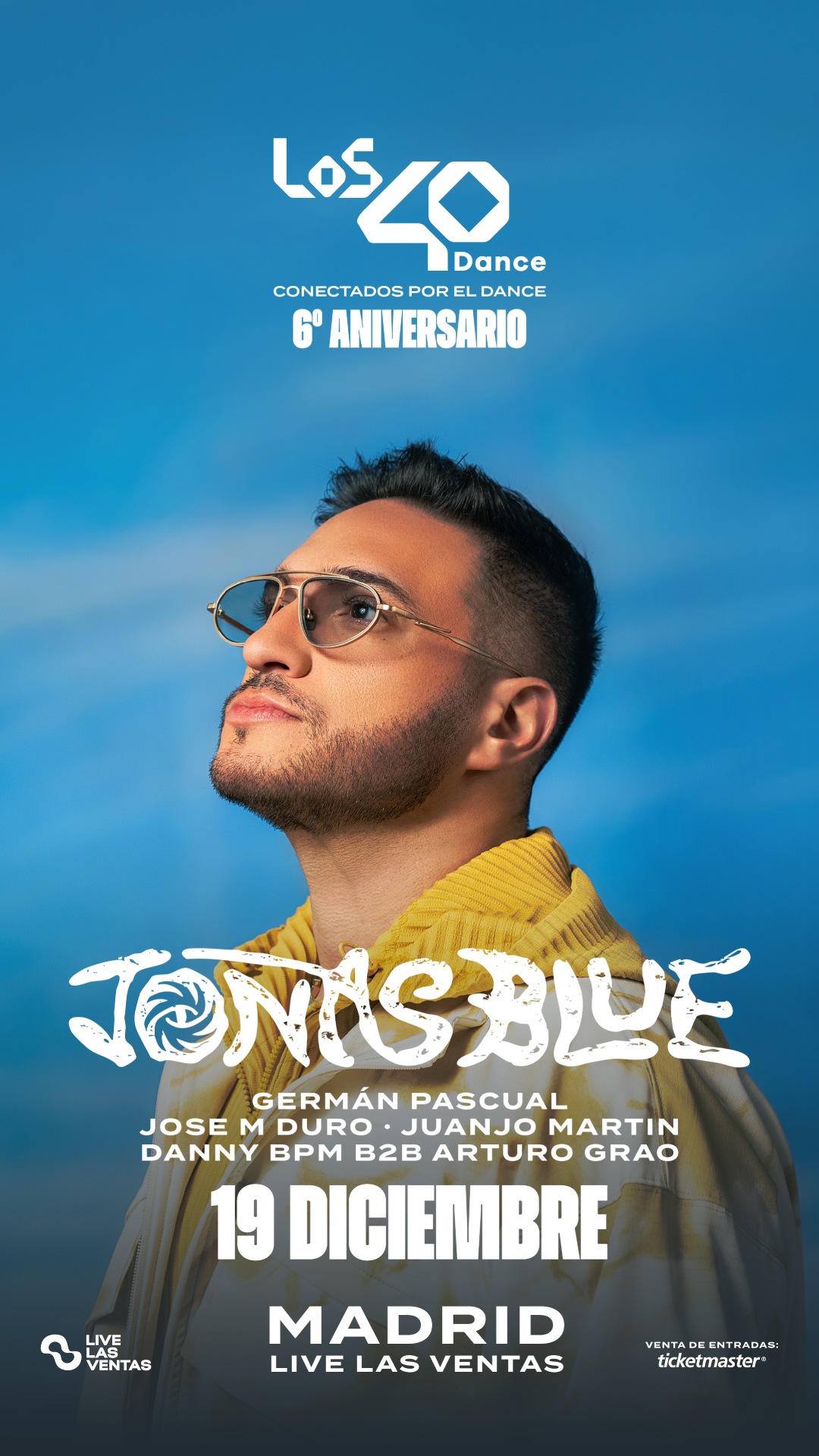 Concierto de Los 40 Dance 6ª Aniversario en Live Las Ventas