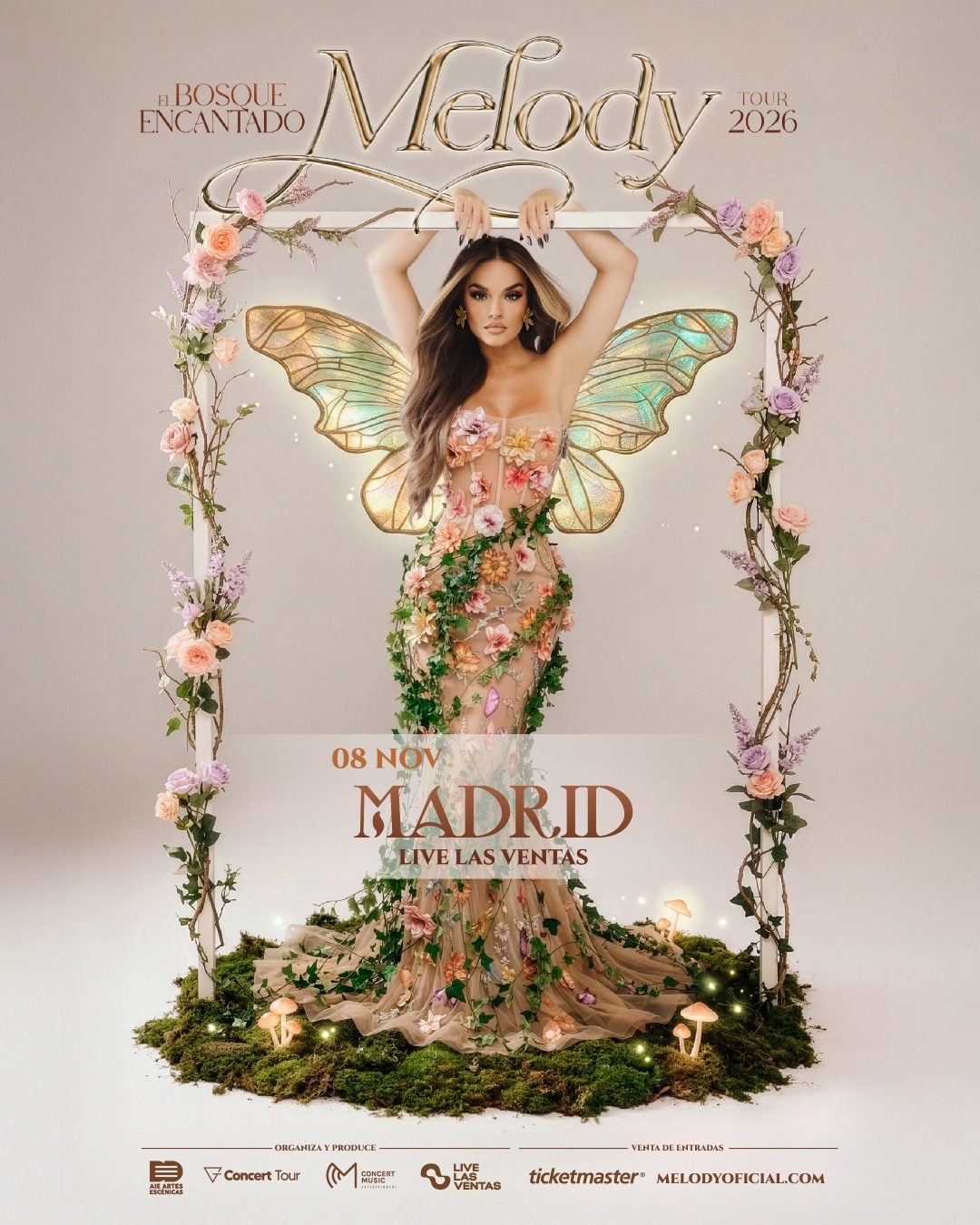 Concierto de Melody en Live Las Ventas