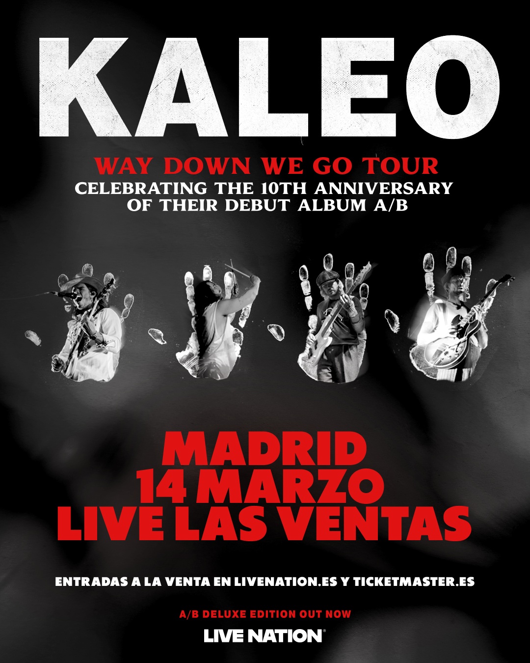 Concierto de Kaleo en Live Las Ventas